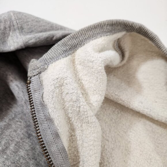 Roots Athletic Mens 1/4 Zip Sweatshirt Heathered Gray - Picture 9 of 11